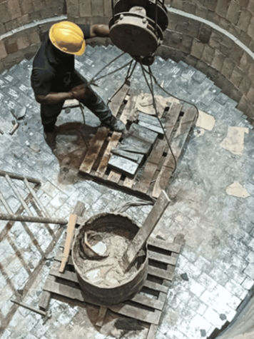 REFRACTORY LADLE LINING